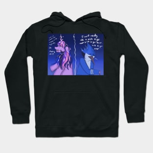 Twilight x mordecai fan art - made by me Hoodie